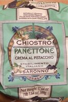 Panettone crema al pistacchio