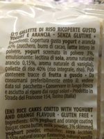 YOGO RICE Gallette di riso yogurt e arancia