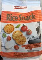 Rice snack pizza