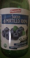 Succo di mirtillo 100%