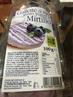 Galette di rio gusto mirtillo