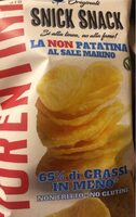 SNICK SNACK La non patatina al sale marino