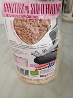 Galettes au son d'avoine bio