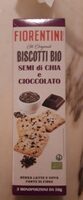 Biscotti Bio semi di chia e cioccolato