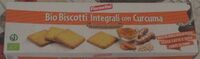 Biscotti integrali con curcuma