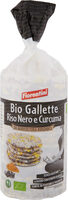 Bio gallette riso nero e curcuma