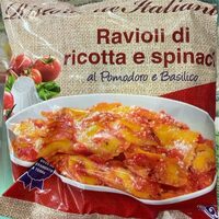 Ravioli ricotta e spinaci