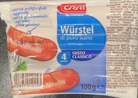 Wurstel di puro suino