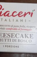 CHEESECAKE ai frutti di bosco