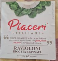 Ravioloni ricotta e spinaci