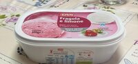 Gelato fragola e limone