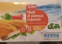 Filetti di platessa impanati