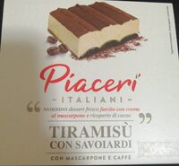 Tiramisù con Savoiardi con Mascarpone e Caffè