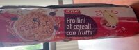 Frollini ai cereali con frutta