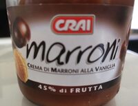 Crema di marroni alla vaniglia