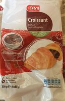 Croissant con crema al cioccolato