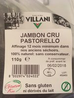 Jambon cru Pastorello