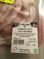 Jambon roti aux herbes