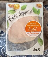 Fette leggere petto di tacchino arrosto
