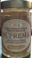 White chocolate spread hazelnut & olive oil