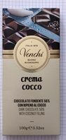 Cioccolato fondente con ripieno al cocco