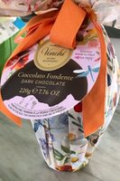 Uovo di cioccolato fondente