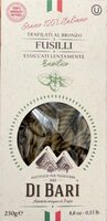 Fusili essiccati lentamente basilico