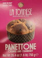 Panettone Orange and Cranberry