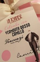 Colomba con vermouth rosso Camillo