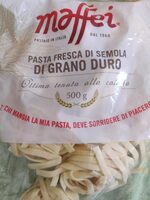 Pasta fresca di semola di grano duro