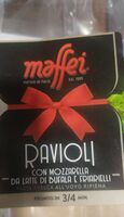Ravioli con mozzarella di bufala e friarielli