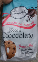 Biscotti con Gocce di Cioccolato Senza Zuccheri Aggiunti