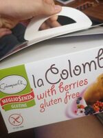 La colomba ai frutti di bosco