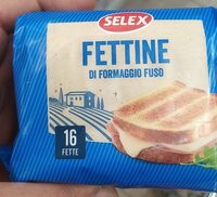 Fettine di formaggio fuso