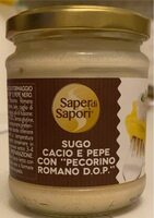 Sugo Cacio e Pepe con Pecorino Romano D.O.P.