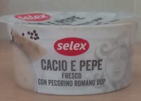Cacio e pepe fresco con pecorino romano DOP