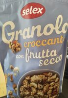 Granola croccante con frutta secca