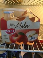 Succo e polpa di mela