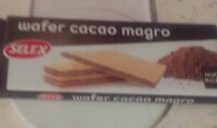 Wafer cacao magro