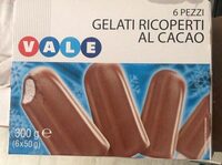Gelati ricoperti al cacao