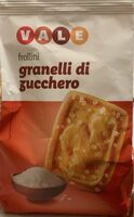 Frollini granelli di ucchero