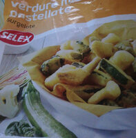 Verdure miste pastellate