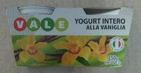 Yogurt intero alla vaniglia