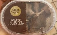 Gelato al triplo cioccolato