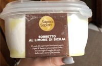 Sorbetto al limone di sicilia