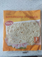 Piadina sottilissima sfogliata