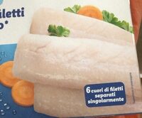 Cuori di filetto di nasello