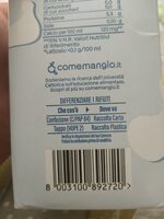 Latte uht microfiltrato parzialmente scremato alta digeribilità