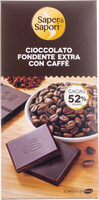 Cioccolato fondente con caffè