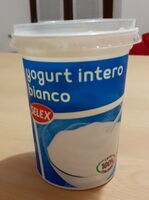 Yogurt intero bianco